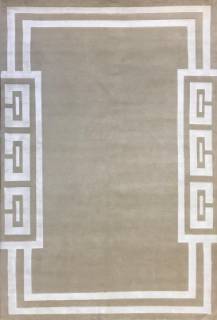 Индийский ковер ручной работы из шелка и шерсти 2.9x1.97