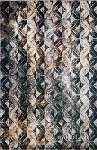 ковер MERINOS LONDON D834 gray-red — фото 2