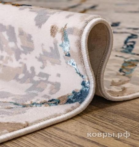 ковер Ковер Турция Rich NJ76A BLUE овал — фото 3