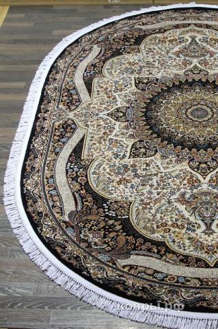 ковер Merinos Shahreza d415 CREAM-NAVY Овал — фото 2