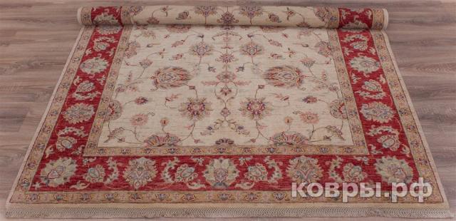 ковер ручной работы Пакистанский ковер ручной работы Чуби зиглер 1.75x2.37м — фото 11