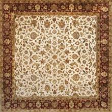 Индийский ковер ручной работы Агра 3.5x3.5м
