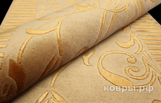 ковер ручной работы Китайский ковер ручной работы из шелка и шерсти 1.22x0.7 — фото 2