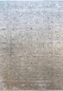 Шелковый Индийский ковер ручной работы Agra (Агра) 4.29x3.07