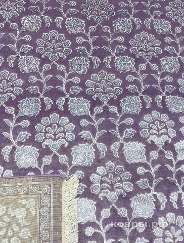 ковер ручной работы Индийский ковер ручной работы из шелка и шерсти Rajkumar (Ражкумар) 2.4x1.7 — фото 3