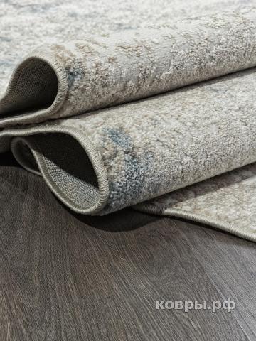 ковер Ковер MERINOS NATUREL F232 BEIGE-BLUE Овал — фото 4