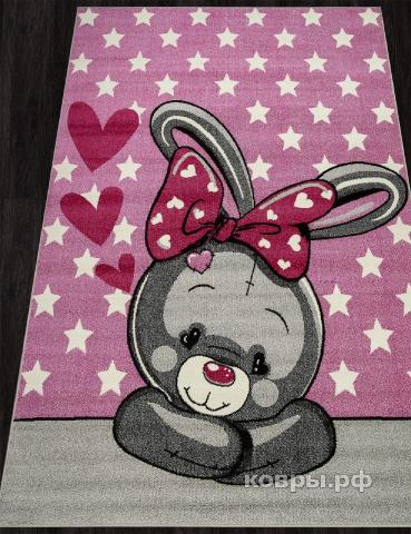 ковер Ковер Детский MERINOS ORION C208 PINK — фото 2