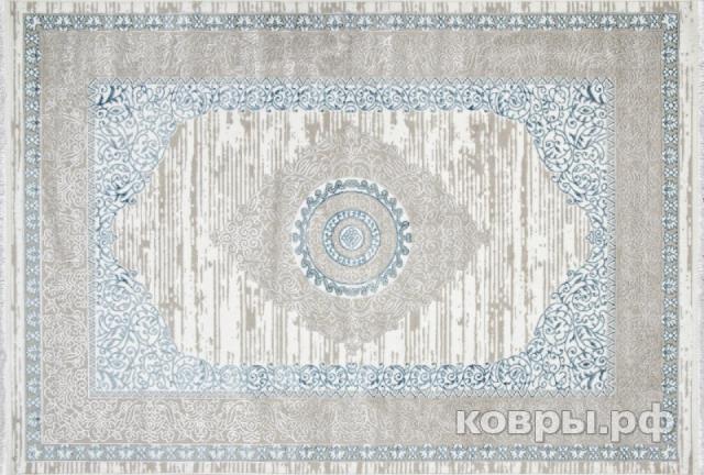 ковер ARDA ALFANI Q012A BLUE FDY / CREAM SHRINK