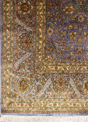 ковер ручной работы Шелковый Индийский ковер ручной работы 5.53x3.54 — фото 2