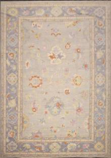 Шелковый Афганский ковер ручной работы 5.43x3.67