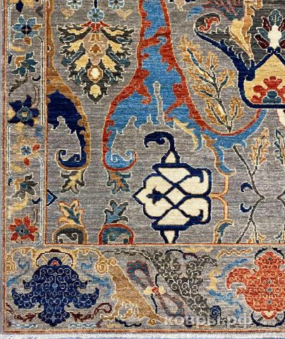 ковер ручной работы Шелковый Афганский ковер ручной работы Bidjar (Биджар) 2.7x1.82 — фото 2