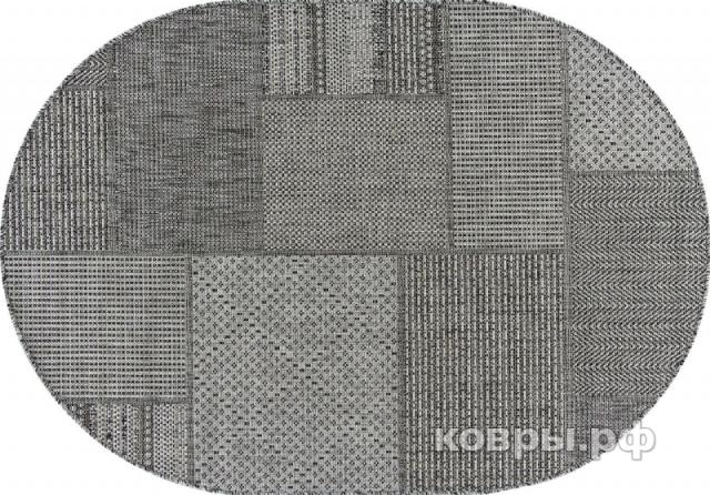 ковер Ковер MERINOS KAIR S139 DARK GRAY Овал