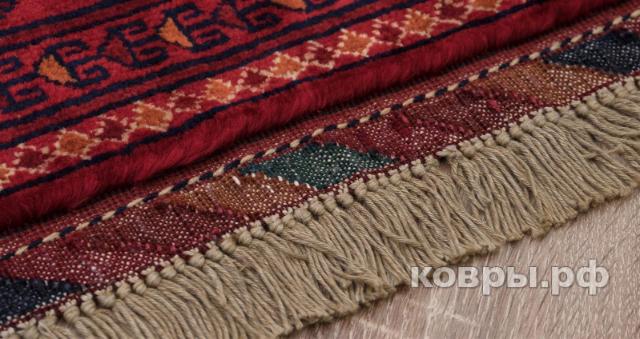 ковер ручной работы Афганский ковер ручной работы Белджик 1.0x1.12м — фото 8