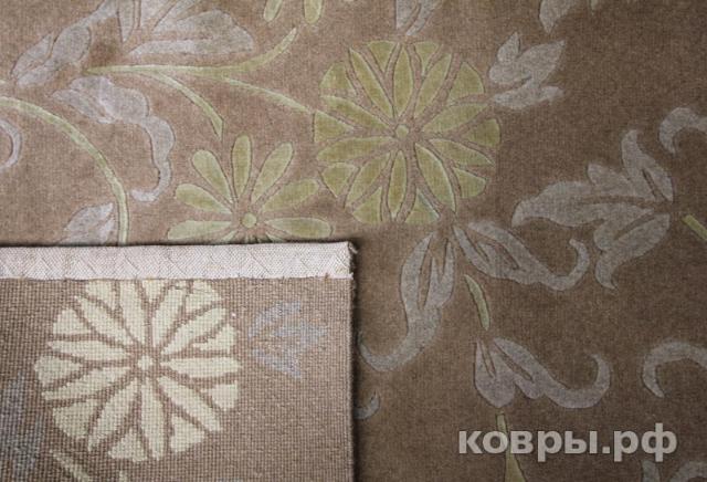 ковер ручной работы Китайский ковер ручной работы из шелка и шерсти 1.22x0.7 — фото 2