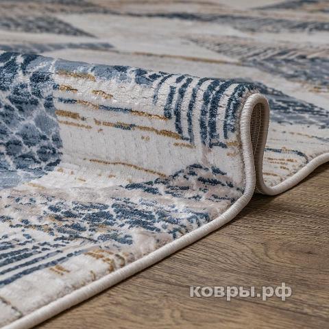 ковер Турция Polo K712B CREAM / BLUE — фото 2