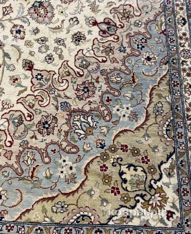 ковер ручной работы Шелковый Афганский ковер ручной работы Tabriz (Табриз) 5.62x3.66 — фото 4