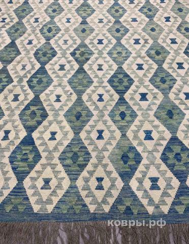 ковер ручной работы Шелковый Афганский ковер ручной работы Kilim (Килим) 4.93x3.15 — фото 2