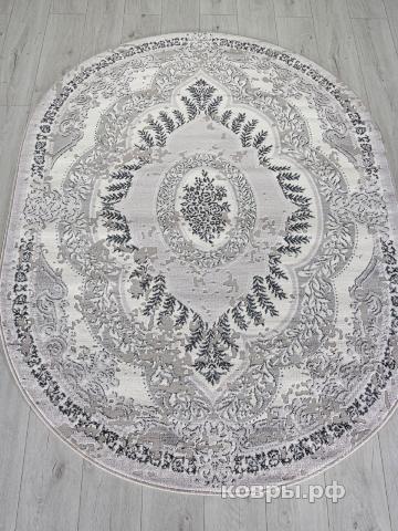 ковер Ковер MERINOS PALERMO F290 DARK GRAY Овал — фото 2