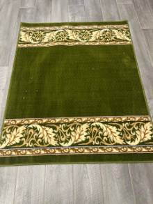 Коврик№1551,зеленый,размер 1,2 на 1,45 метра