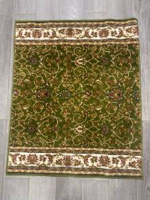 Коврик № 1623,зеленый,размер 1 на 1,2 метра