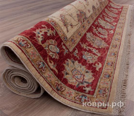 ковер ручной работы Пакистанский ковер ручной работы Чуби зиглер 1.75x2.37м — фото 12