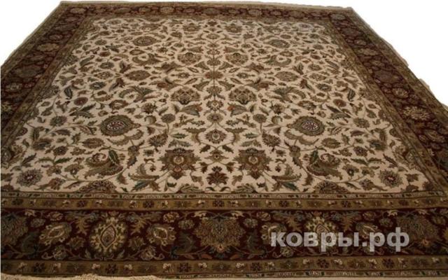 ковер ручной работы Индийский ковер ручной работы Агра 3.5x3.5м — фото 2