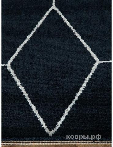 ковер Devos Caby Ambiance 81228 Navy-White — фото 6