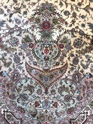 ковер ручной работы Шелковый Китайский ковер ручной работы 3.15x4.35 — фото 5