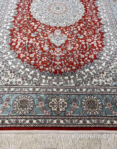 ковер ручной работы Шелковый Китайский ковер ручной работы 1.8x1.2 — фото 3