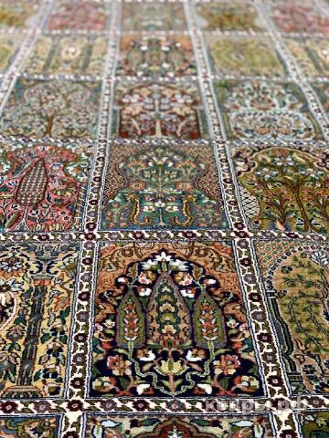 ковер ручной работы Шелковый Индийский ковер ручной работы Kashmir (Кашмир) 3.5x5.6 — фото 5