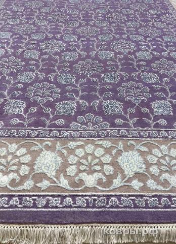 ковер ручной работы Индийский ковер ручной работы из шелка и шерсти Rajkumar (Ражкумар) 2.4x1.7 — фото 4