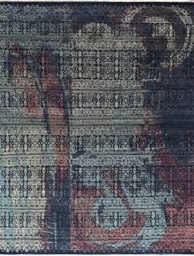 Шерстяной Индийский ковер ручной работы 2.41x3.1