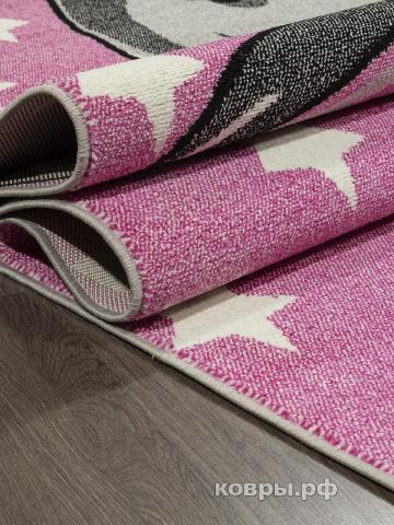 ковер Ковер Детский MERINOS ORION C208 PINK — фото 3