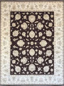 Шелковый Афганский ковер ручной работы Сhoubi Ziegler (Чуби зиглер)3.6x2.72