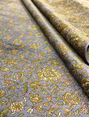 ковер ручной работы Шелковый Индийский ковер ручной работы 5.53x3.54 — фото 3