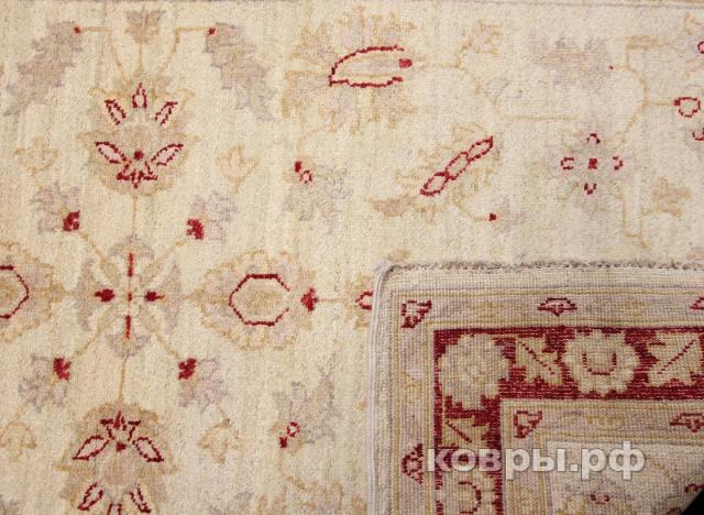 ковер ручной работы Шерстяной Афганский ковер ручной работы Сhoubi (Чуби) 1.52x0.97 — фото 3