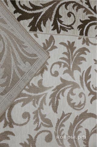 ковер Merinos Valencia Deluxe d327 CREAM-BROWN — фото 9