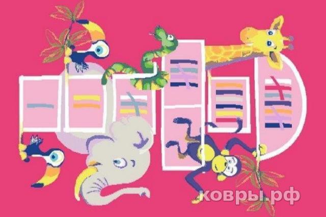 ковер Agnella Funky Top Tom amaranth