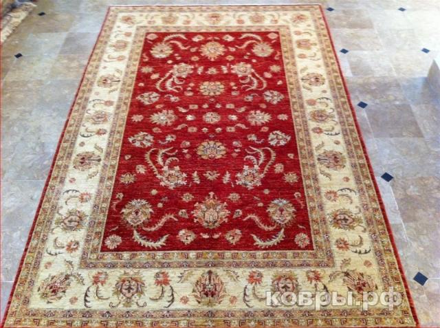 ковер ручной работы Афганский ковер ручной работы Чуби 1.84x2.77м — фото 2