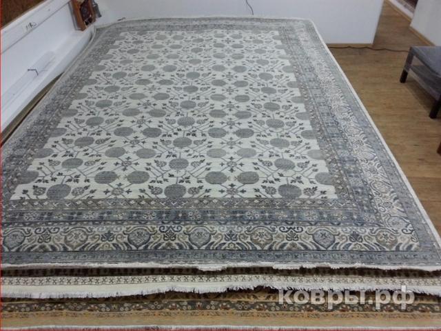 ковер ручной работы Индийский ковер ручной работы Агра 2.72x3.65м — фото 2