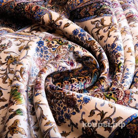 ковер Milat Qum 2004A CREAM / NAVY — фото 3