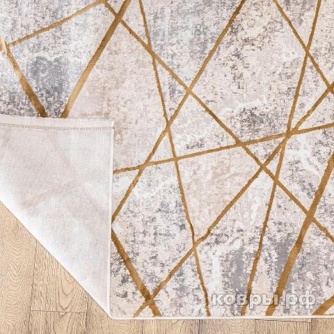 ковер Турция Polo K607A CREAM / L_BROWN — фото 3