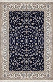 Иранский ковер ручной работы из шелка и шерсти Nain (Наин) 3.85x2.6