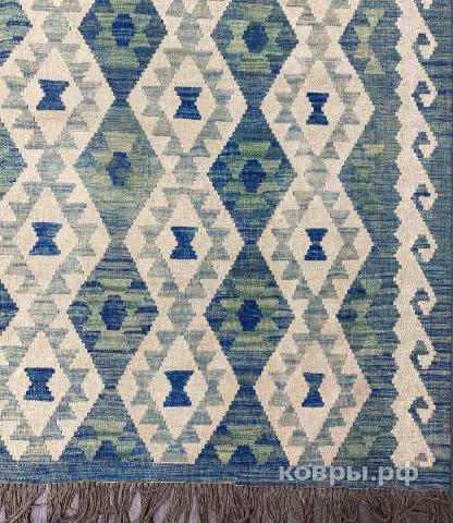 ковер ручной работы Шелковый Афганский ковер ручной работы Kilim (Килим) 4.93x3.15 — фото 3