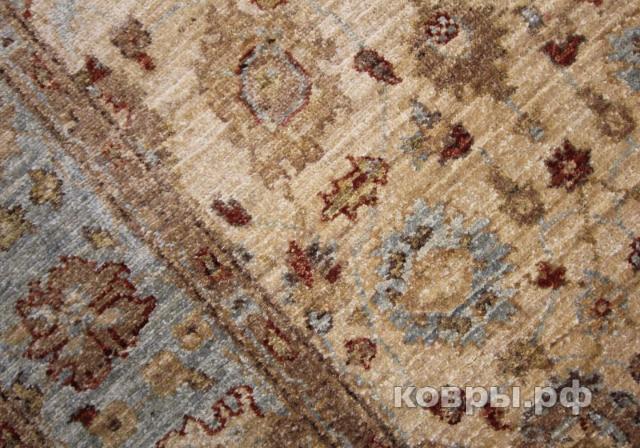 ковер ручной работы Шерстяной Афганский ковер ручной работы Сhoubi (Чуби) 3.8x0.89 — фото 3