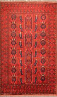 Шерстяной Афганский ковер ручной работы Hamamadi (Хамамади) 2.05x1.25