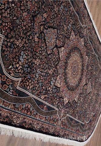 ковер Merinos Shahreza d415 CREAM-NAVY Овал — фото 4