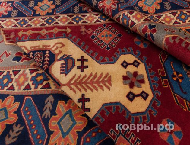 ковер ручной работы Пакистанский ковер ручной работы Ширван 1.04x1.5м — фото 9