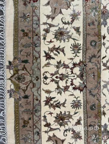 ковер ручной работы Индийский ковер ручной работы из шелка и шерсти Rajkumar (Ражкумар) 4.15x3 — фото 2