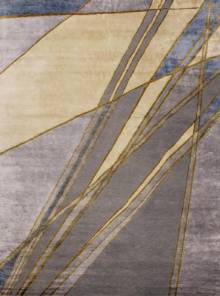 Индийский ковер ручной работы из шелка и шерсти 3.06x2.51